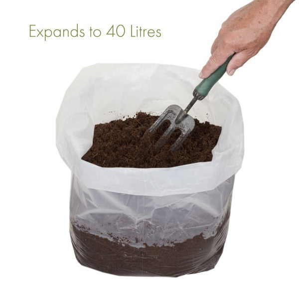 8 Packs Organic All Purpose Potting Compost Expands to 40 Litres