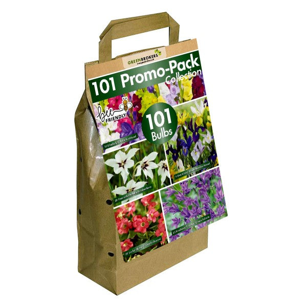 101 Bulbs Promo Pack Collection Summer Flowering Varieties Mixed Colour - B1305
