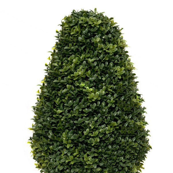 Artificial Boxwood Topiary Cone Shaped Potted Plant 70cm/28in (Set of 2) - A1300
