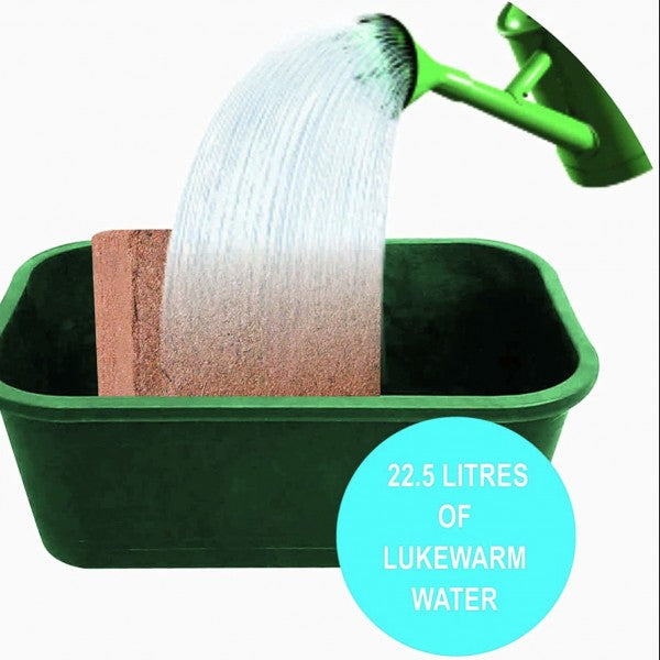 5 Packs Organic All Purpose Potting Compost Expands to 75 Litres