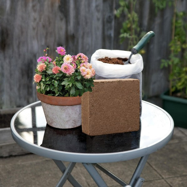 5 Packs Organic All Purpose Potting Compost Expands to 75 Litres