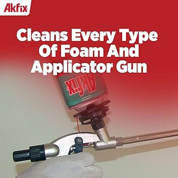 Akfix 800C Insulation Spray Foam Gun Cleaner - DIY1715