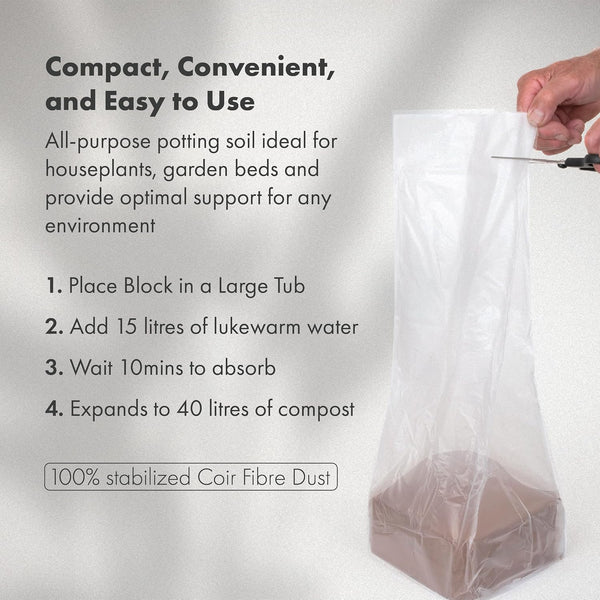 Organic All Purpose Potting Compost Soil - 40Ltr - C1159