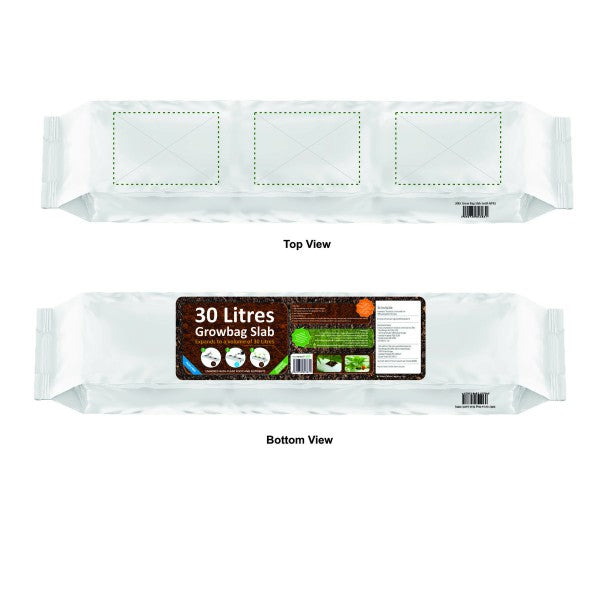 4 Packs Organic All Purpose Potting Compost Grow Bag Expands to 30 Litre 