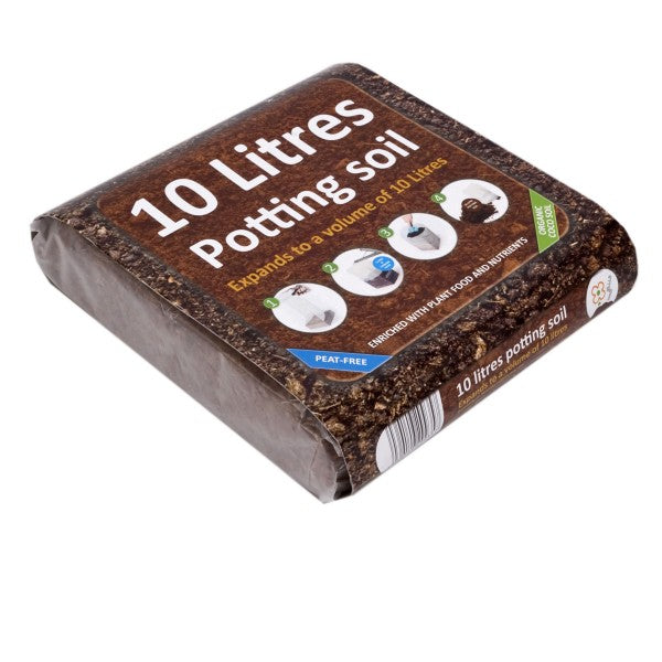 24 Packs Organic All Purpose Potting Compost Expands to 10 Litres