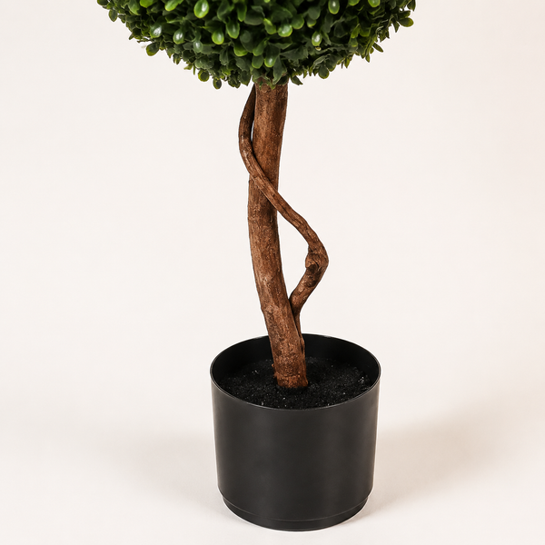 Triple Ball Boxwood Topiary Trees - 120cm/4ft (Set of 2) - A1006