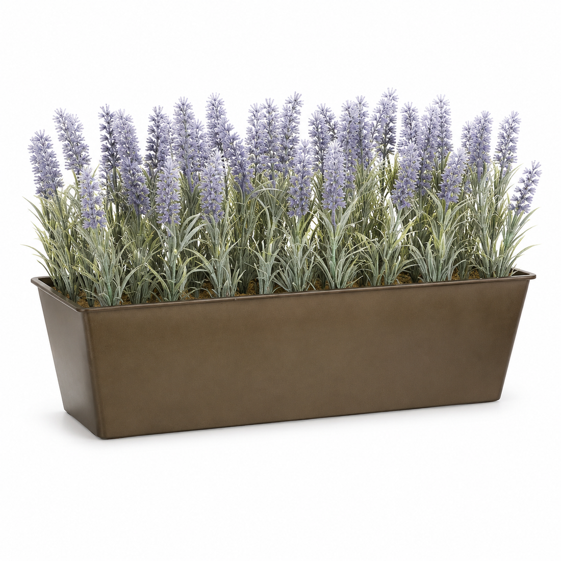 Lavender Tin Rustic Planter Window Box 45cm/18in - A1021