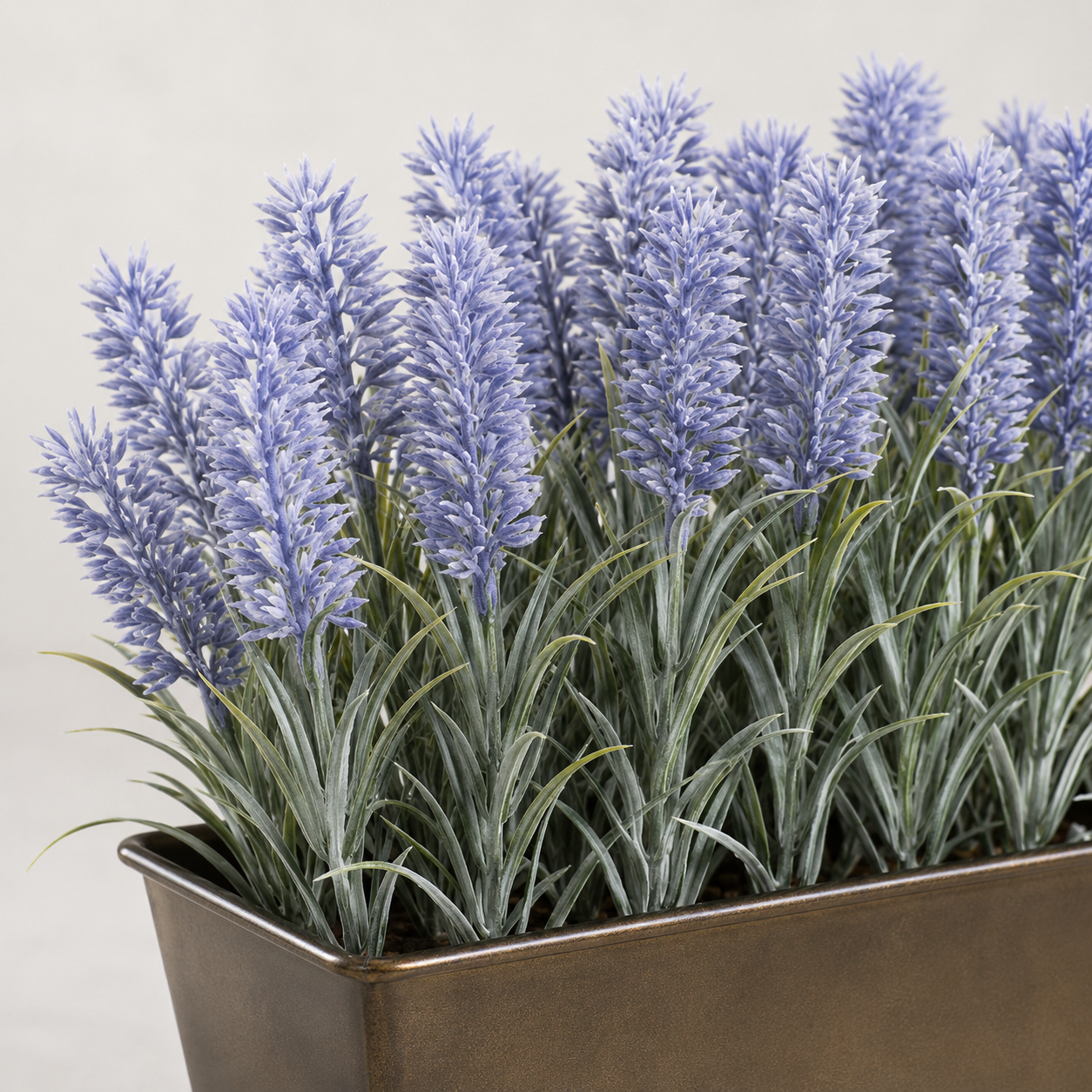 Lavender Tin Rustic Planter Window Box 30cm/12in - A1023
