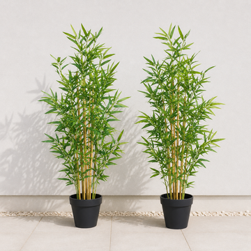 Bamboo Trees (Set of 2) 140cm/4ft - A1128