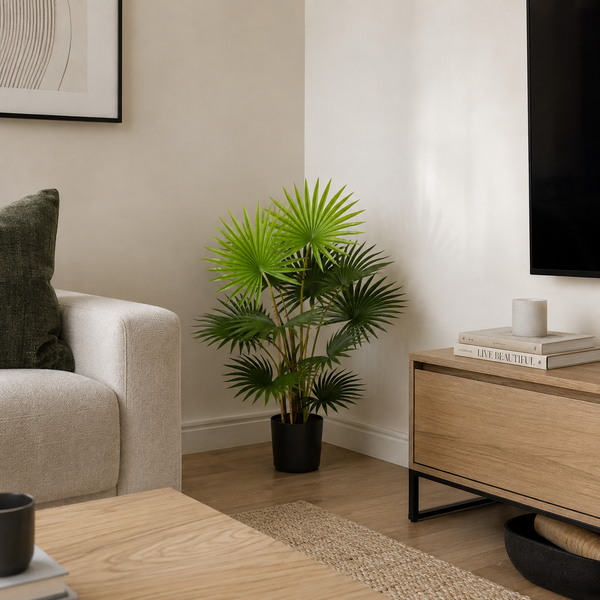 Fan Finger Palm Tree in Pot 95cm/3ft - A1133