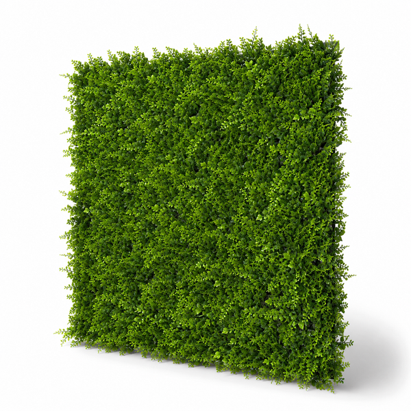 Green Wall Hedge with Small Leaf Foliage (Pack of 4) 50cm x 50cm - A1135