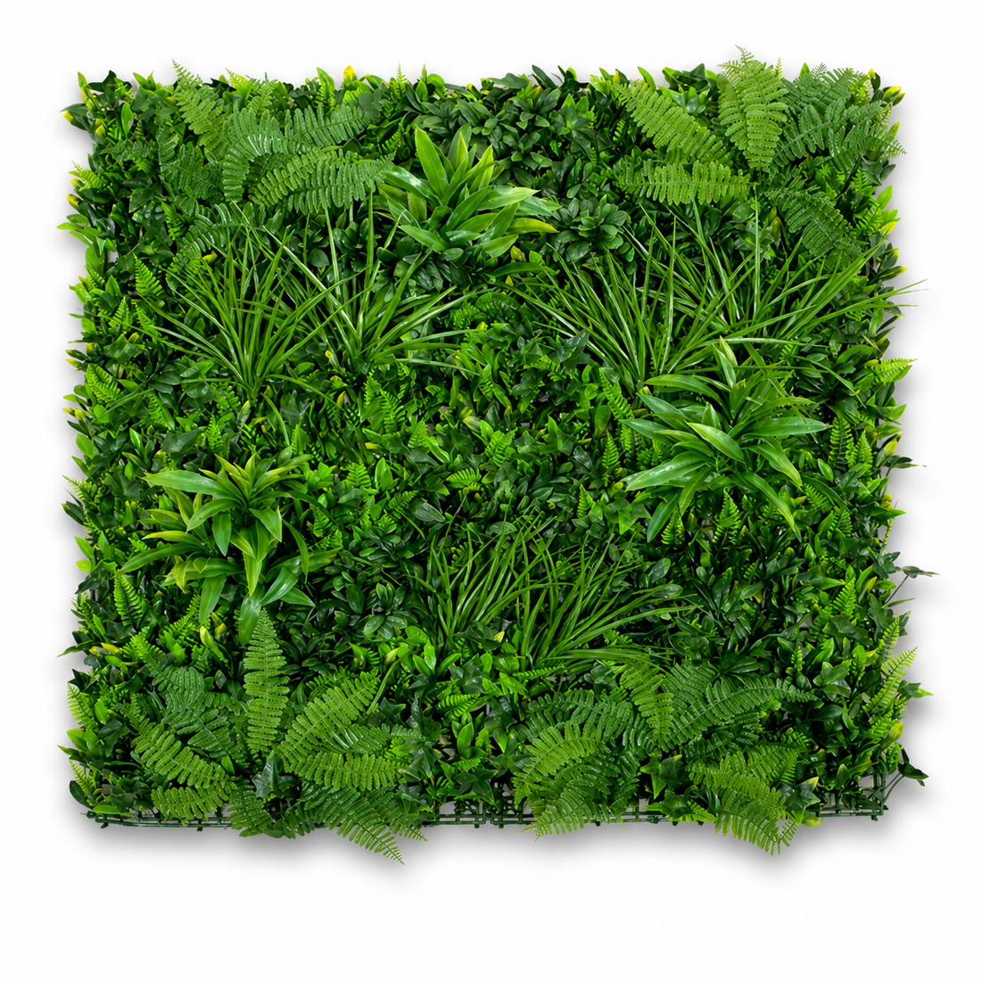 Premium Green Wall Hedge with Mixed Leaf Foliage (1m x 1m) - A1143