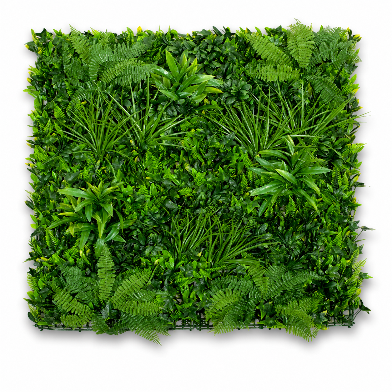Premium Green Wall Hedge with Mixed Leaf Foliage (1m x 1m) - A1143