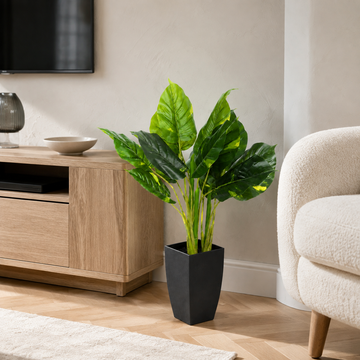 Real Touch Pothos Plant in Black Pot 75cm/2ft - A1164