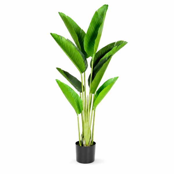 Real Touch Bird of Paradise Tree in Pot 120cm/4ft - A1198