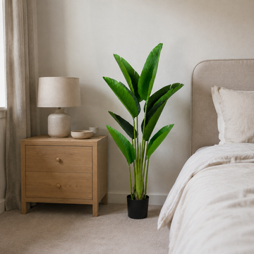 Real Touch Bird of Paradise Tree in Pot 120cm/4ft - A1198