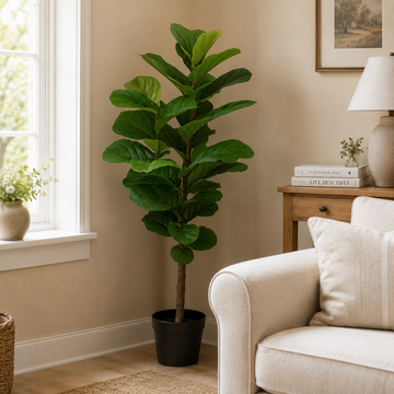 Real Touch Fiddleleaf Tree 4ft/125cm - A1366