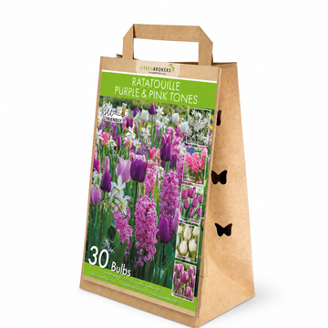 Ratatouille Purple & Pink Tones Bulb Mix – 30 Dutch Bulbs - B1166