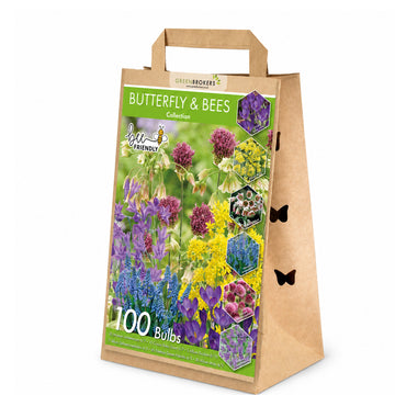 Butterfly & Bee Bulb Collection Mix – 100 Dutch Spring Bulbs B1211