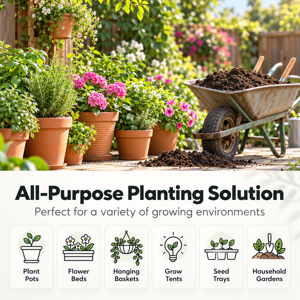 Organic All Purpose Potting Compost Soil - 40Ltr - C1159