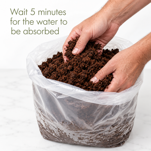 24 Packs Organic All Purpose Potting Compost Expands to 10 Litres - C1452