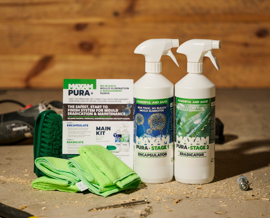 MAXAM PURA+ Mould Eliminator 2-part Kit 1L - DIY2010