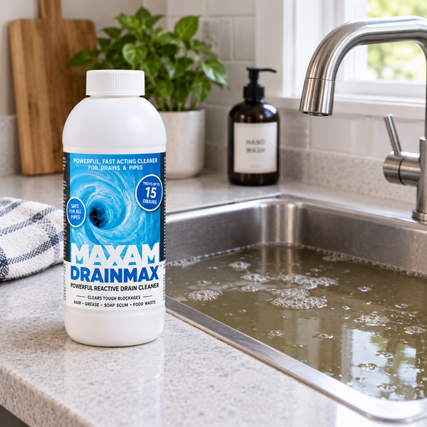 MAXAM Drainmax Thermo-Reactive Drain Unblocker 1kg - DIY14003