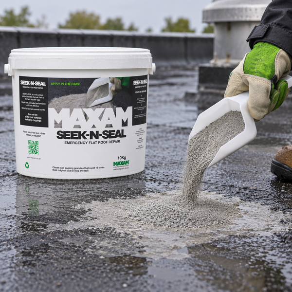 MAXAM Seek-n-Seal - Emergency Flat Roof Repair (10kg) - DIY17001
