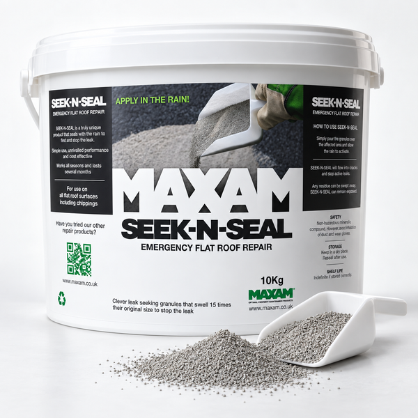 MAXAM Seek-n-Seal - Emergency Flat Roof Repair (10kg) - DIY17001