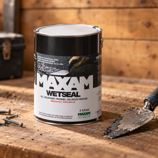 MAXAM Wetseal - All Weather Roofing & Gutter Repair (5L) - DIY18001