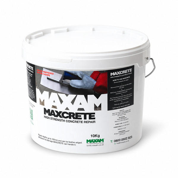 MAXAM Maxcrete - High Strength Concrete Repair (10kg) - DIY19001