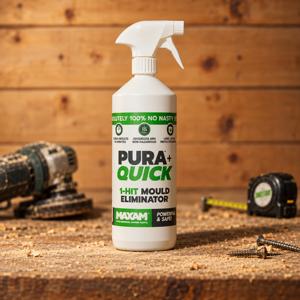 MAXAM PURA+ QUICK 1-Hit Mould Eliminator - 1L Trigger Spray - DIY2014-MA