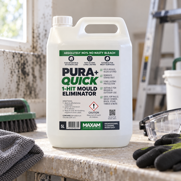 MAXAM PURA+ QUICK 1-Hit Mould Eliminator - 5L Trigger Spray - DIY2015-MA