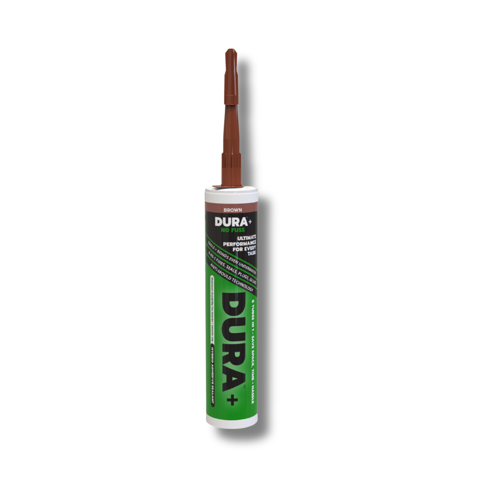 DURA+ All-In-One Multi-Purpose Adhesive & Sealant - 290ml Brown - DIY3003-MA