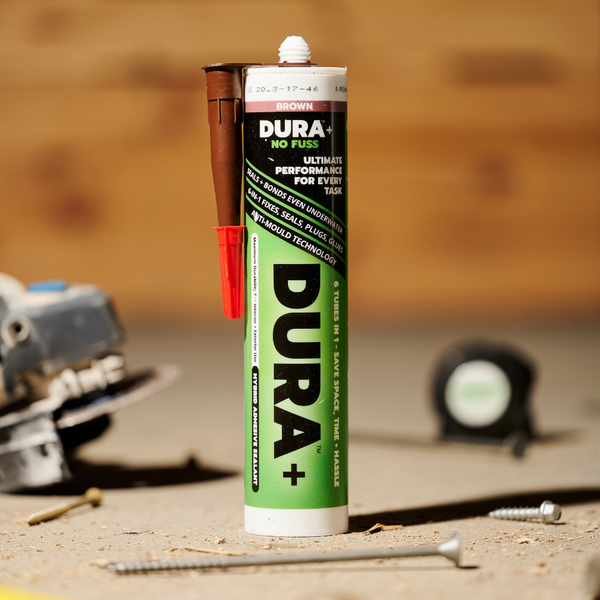 MAXAM DURA+ All-In-One Multi-Purpose Adhesive & Sealant - 290ml Brown - DIY3003