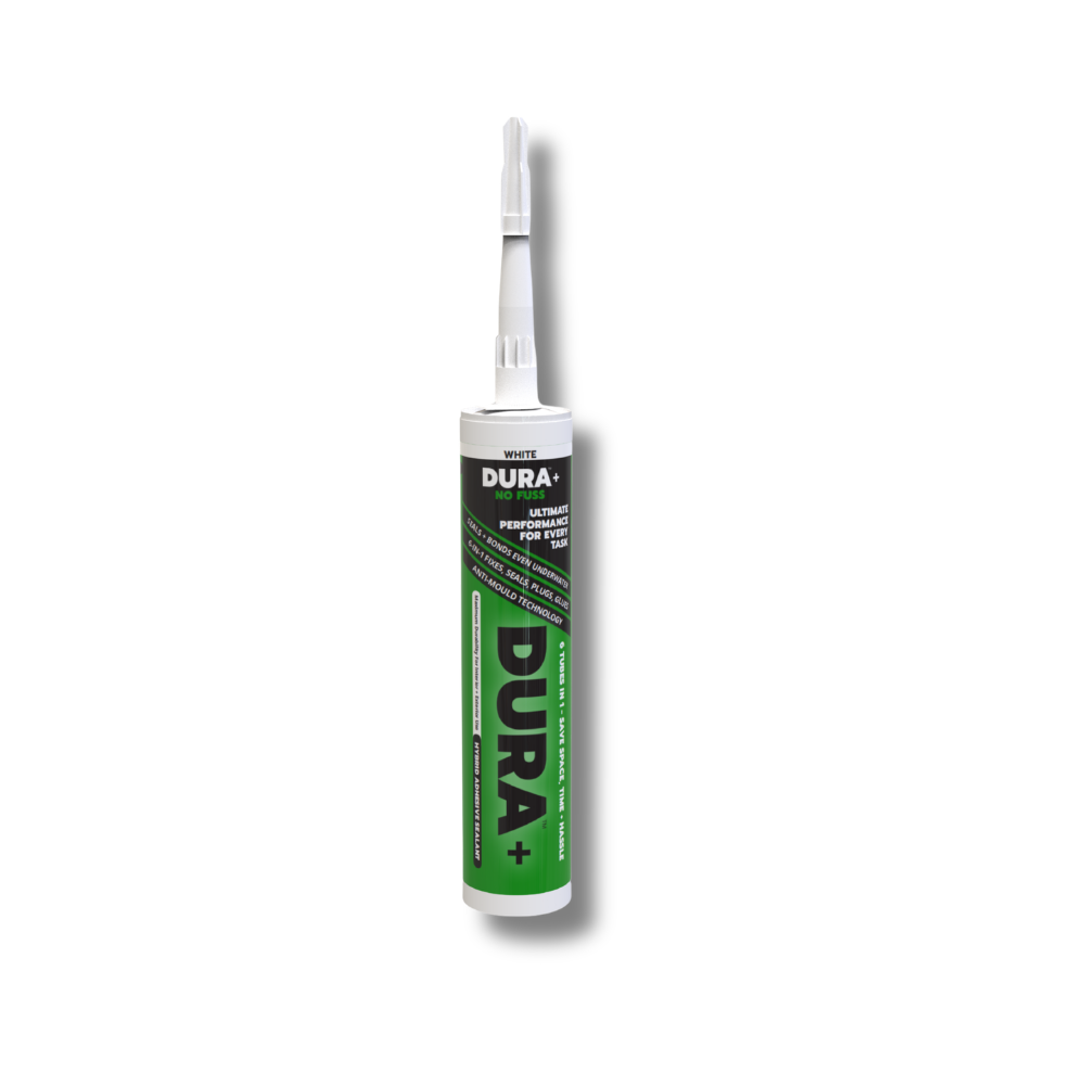 DURA+ All-In-One Multi-Purpose Adhesive & Sealant - 290ml White - DIY3006-MA