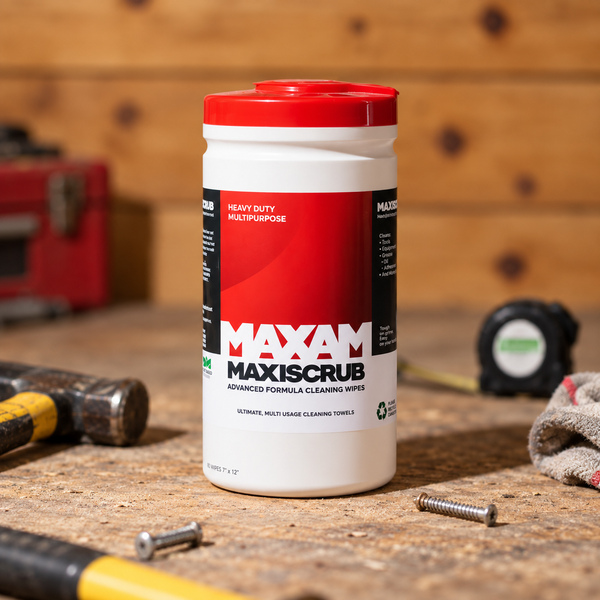 MAXAM Maxiscrub Cleaning Wipes - 75 Pack - DIY4004