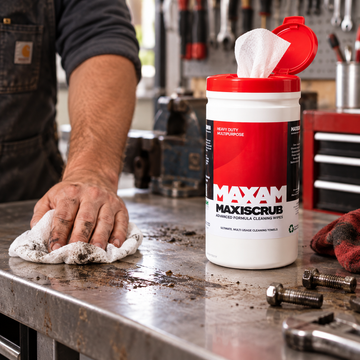 MAXAM Maxiscrub Cleaning Wipes - 75 Pack - DIY4004