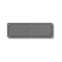 MAXAM Maxvent Plastic Air Brick Cover - Aluminium - Various Sizes Available