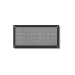 MAXAM Maxvent Plastic Air Brick Cover - Black - Medium (245mm x 170mm) - DIY6005-MA
