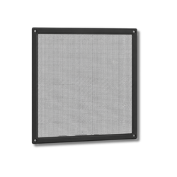 MAXAM Maxvent Plastic Air Brick Cover - Black - Large (245mm x 245mm) - DIY6006-MA