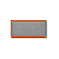 MAXAM Maxvent Plastic Air Brick Cover - Brown - Medium (245mm x 170mm) - DIY6008-MA
