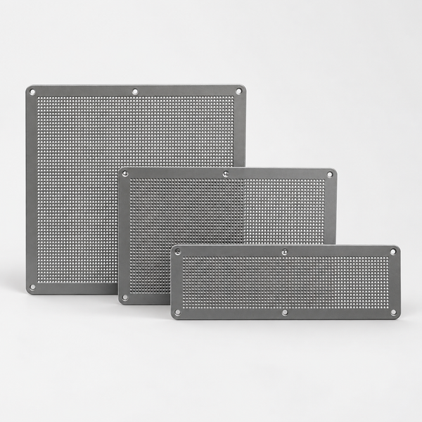 MAXAM Maxvent Plastic Air Brick Cover - Aluminium - Various Sizes Available