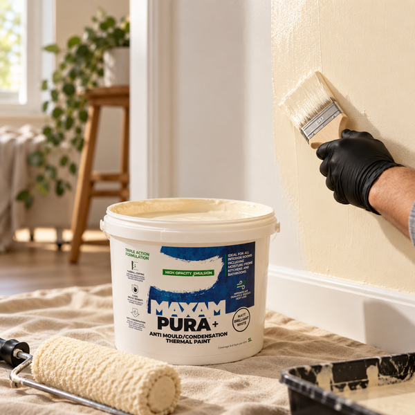 MAXAM PURA+ Thermal Anti-Mould paint -  5L - 2 Colours Available