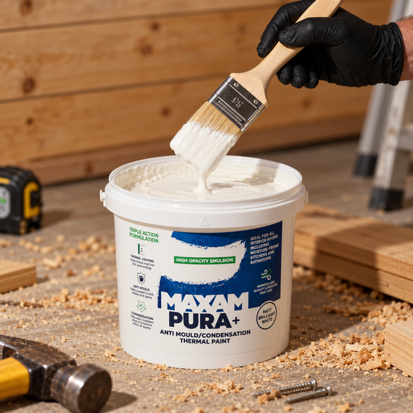 MAXAM PURA+ Thermal Anti-Mould paint -  5L - 2 Colours Available