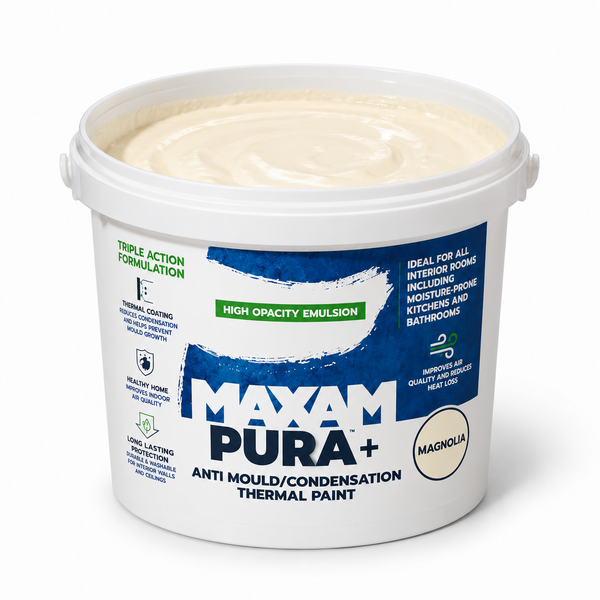 MAXAM PURA+ Thermal Anti-Mould paint -  5L - 2 Colours Available