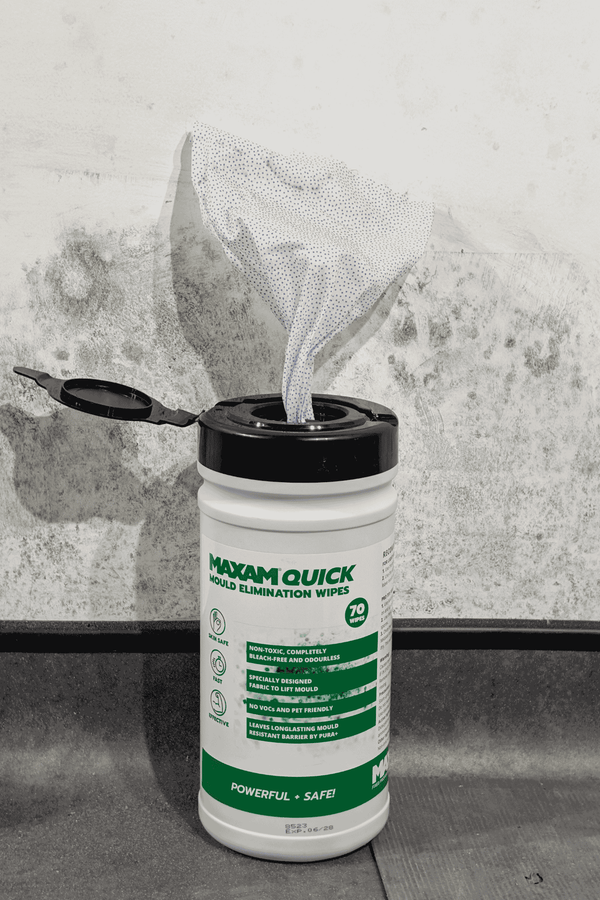 MAXAM PURA+ QUICK Mould Eliminatort Wipes - 70 Pack - DIY4003