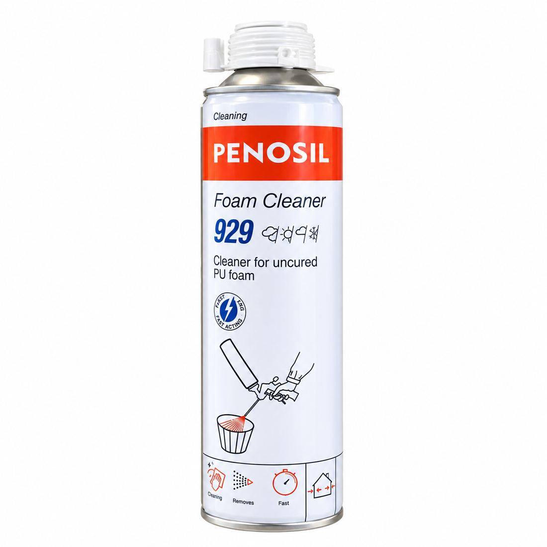 PENOSIL Premium Foam & Gun Cleaner 500ml - DIY1425