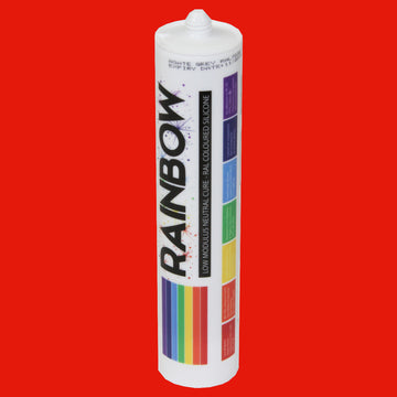 Rainbow RAL 3020 Silicone Sealant Traffic Red - 300ml - Durable & Anti-Mould - For Kitchen, Bathroom, Showers & Other Sanitary Areas Brand: Rainbow - DIY3020
