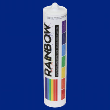 Rainbow RAL 5002 Silicone Sealant Ultramarine Blue - 300ml - Durable & Anti-Mould - For Kitchen, Bathroom, Showers & Other Sanitary Areas Brand: Rainbow - DIY5002